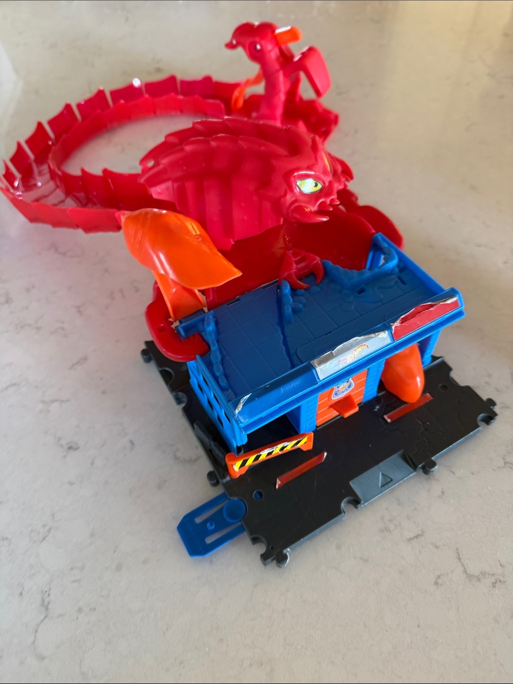 Red Scorpion Hot Wheels Toy